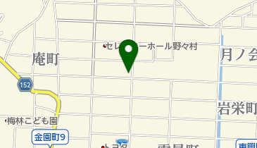 金太郎湯の地図画像