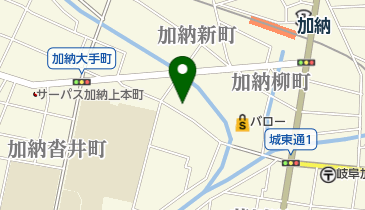 アキラ理容室の地図画像