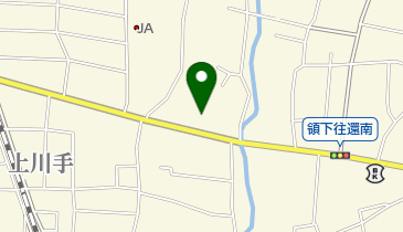 足立理容院の地図画像