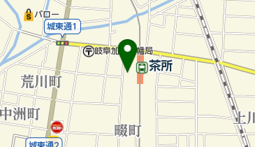 稲垣理容店の地図画像