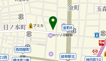 西村理容院の地図画像