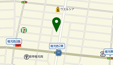 ヘアーズギャラリー福光の地図画像