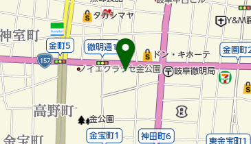 理容ホリエの地図画像