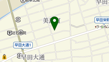 マツモト理容の地図画像