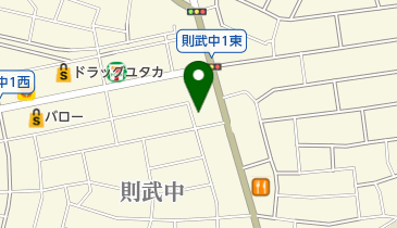 メンズサロンフクタマの地図画像