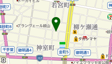 八代理容 日ノ出町店の地図画像