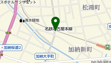 ラッキー松尾の地図画像