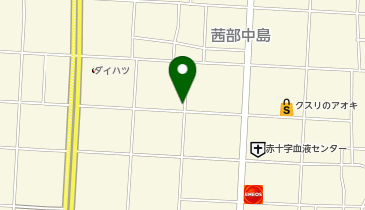 理容室コワフールアオキの地図画像