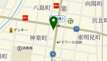 ロイヤル理容 城東店の地図画像