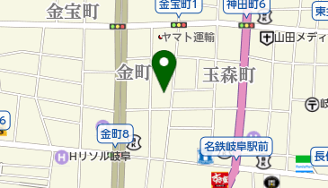 八勝館本店の地図画像
