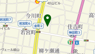 久松の地図画像