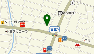 夢物語北島店の地図画像