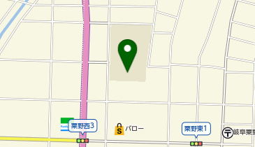 岐阜市役所 岩野田北公民館の地図画像