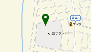 岐阜市役所 上下水道事業部 北部プラントの地図画像