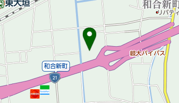 株式会社職人の店大垣店の地図画像