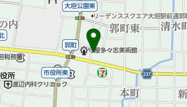 有限会社立川衣料店の地図画像