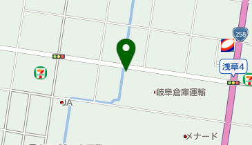 岐阜倉庫運輸株式会社大垣営業所の地図画像