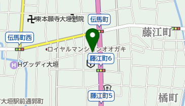 老人保健施設西濃の地図画像