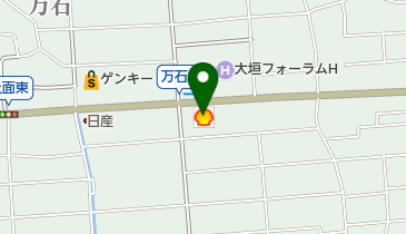 株式会社種田石油店 大垣東給油所の地図画像