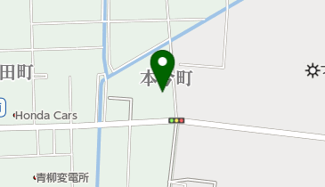 赤堀ガラスの地図画像