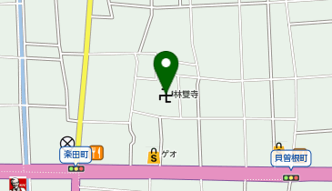 林雙寺治療院の地図画像
