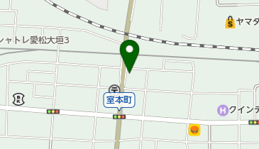 ハトヤふとん店の地図画像