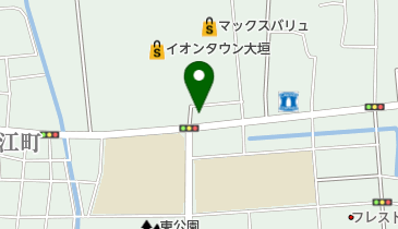 メナード化粧品大垣三塚販社の地図画像