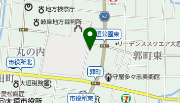 飯田質店の地図画像