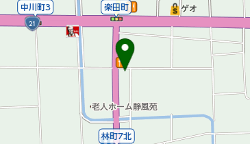 きものサロン京栄の地図画像