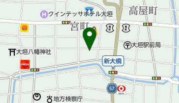 やまぶん呉服店の地図画像