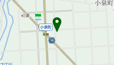 川合自動車の地図画像