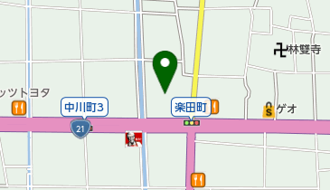 共立自動車販売の地図画像