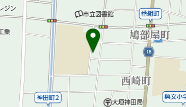 大垣弘法大師道の地図画像