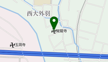 覚龍寺の地図画像