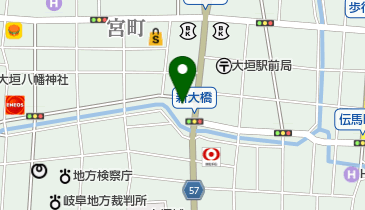 安藤証券株式会社大垣支店の地図画像