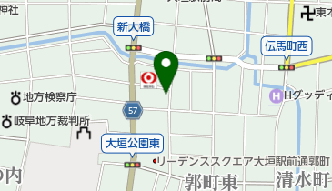 SNACKひれんかの地図画像