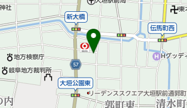 らうんじ門の地図画像