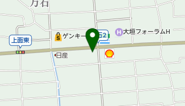 栗本生花店 万石店の地図画像