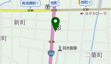 かねみつ食料品店の地図画像