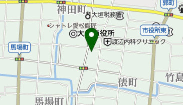 時計店オガワの地図画像