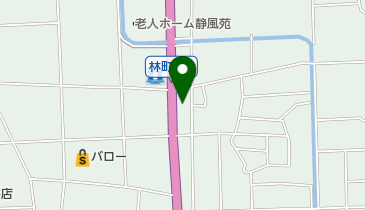 しろはと美容室の地図画像