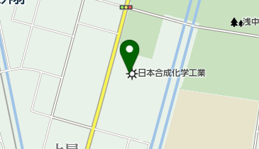 日本合成化学工業株式会社大垣工場 上屋の地図画像