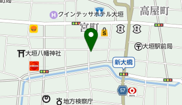 ハイファッション中村の地図画像