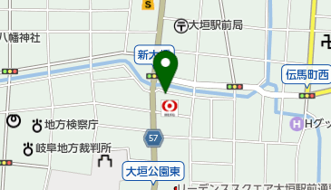 タケナカ文房具店の地図画像
