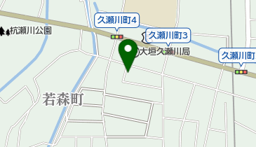 大垣市立 西保育園の地図画像