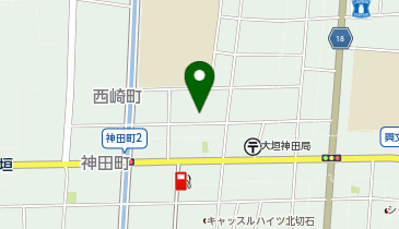 大垣補聴器センターの地図画像