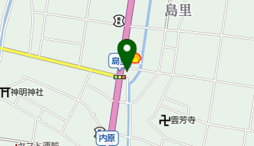 説田理容店の地図画像