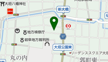 正木理容院の地図画像