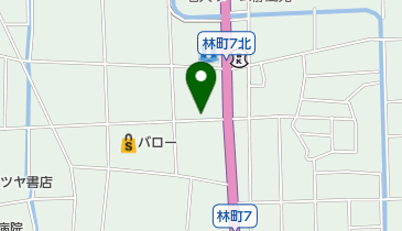 みわ理容室の地図画像
