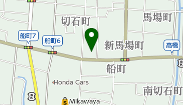 吉田理容室の地図画像
